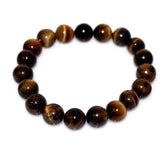 Golden Brown Tiger Eye Men's Bracelets - FashionByTeresa